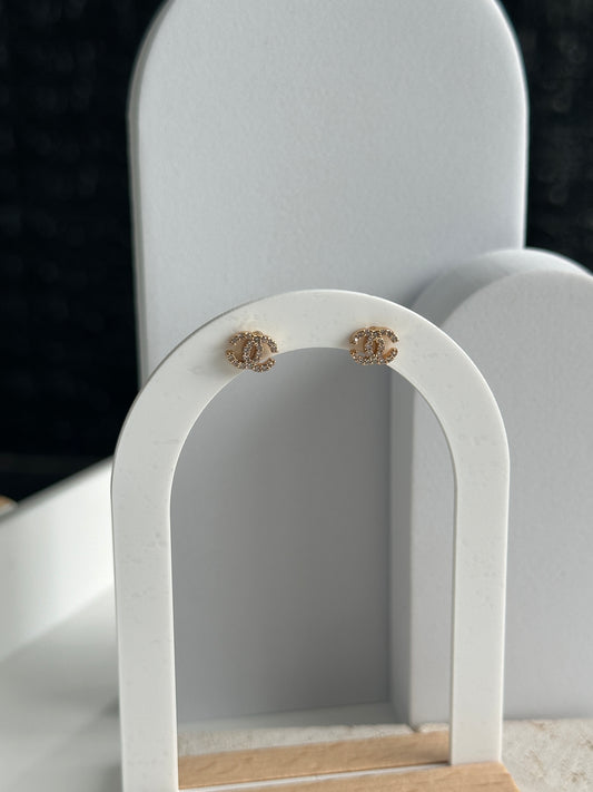 CC tiny earrings