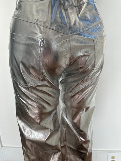 Amargura Metallic pants