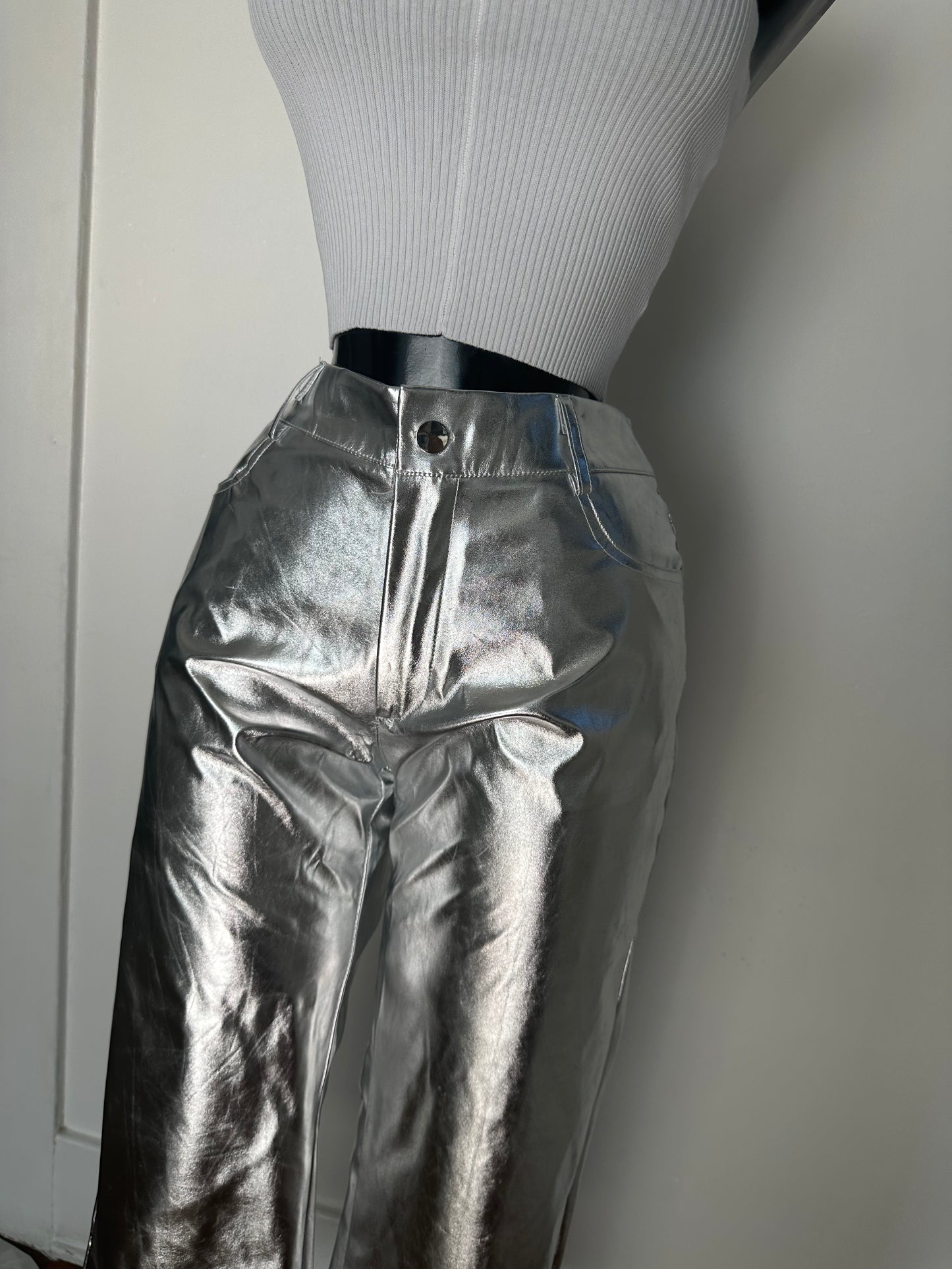 Amargura Metallic pants