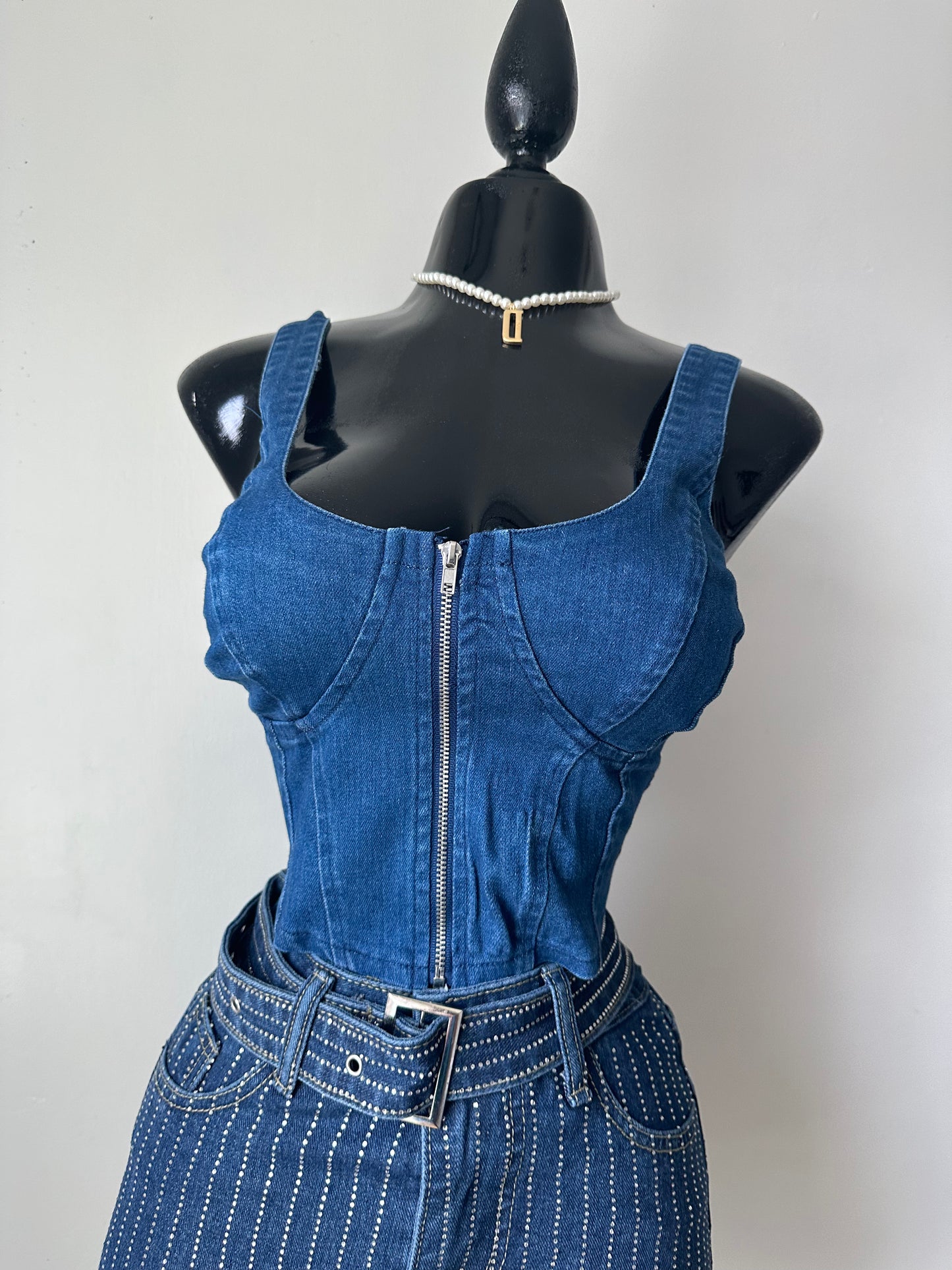 Zoe Denim top