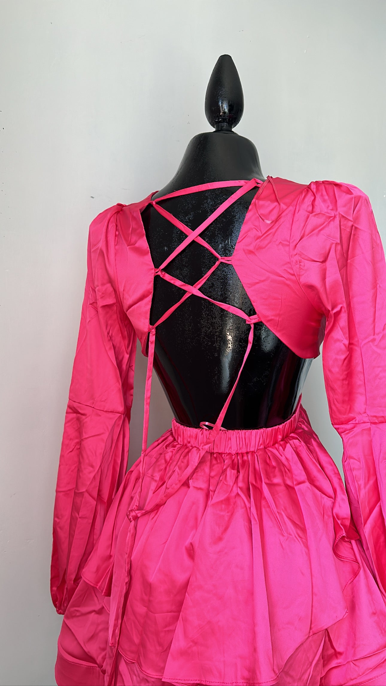 Vestido Isabella (fucsia)