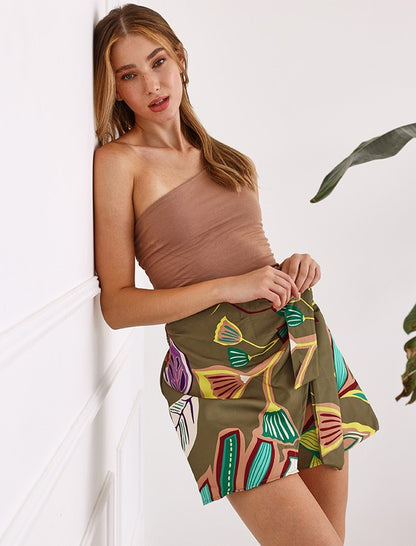 Tulip Print skort.